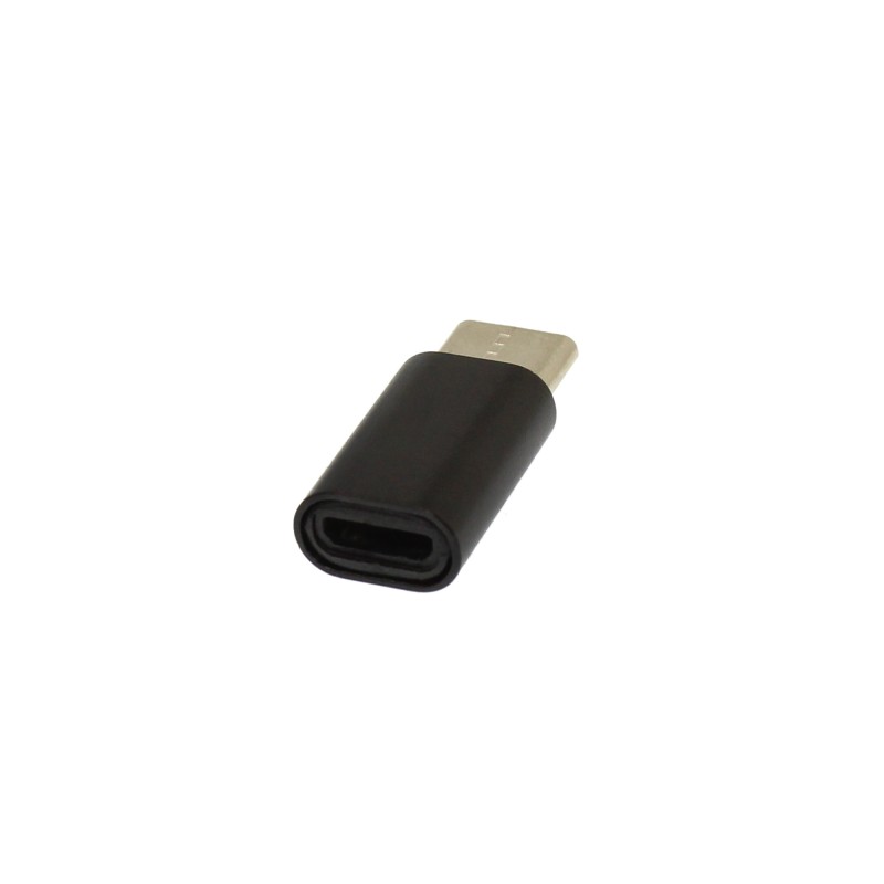 Αντάπτορας Type C αρσενικό σε Micro USB θηλυκό μαύρος FT-ADA14