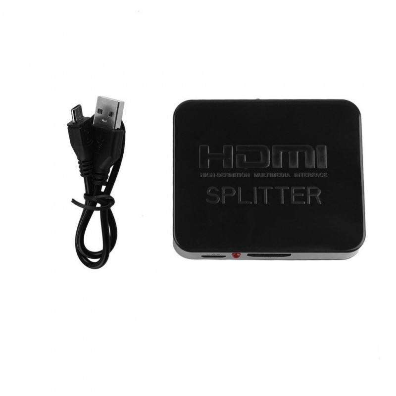 2 Port HDMI splitter με υποστήριξη 4K και 3D (1 είσοδος / 2 έξοδοι) OEM Μετατροπείς εικόνας ee1826