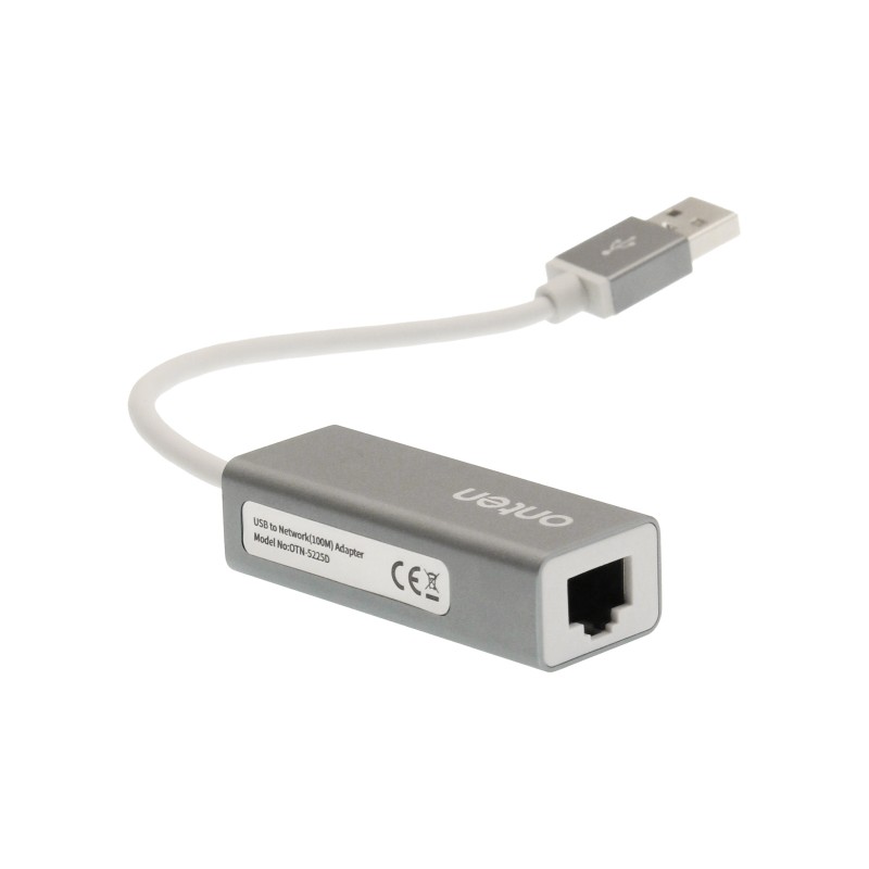 Αντάπτορας δικτύου για ενσύρματη σύνδεση Ethernet σε USB 2.0 OTN-5225D