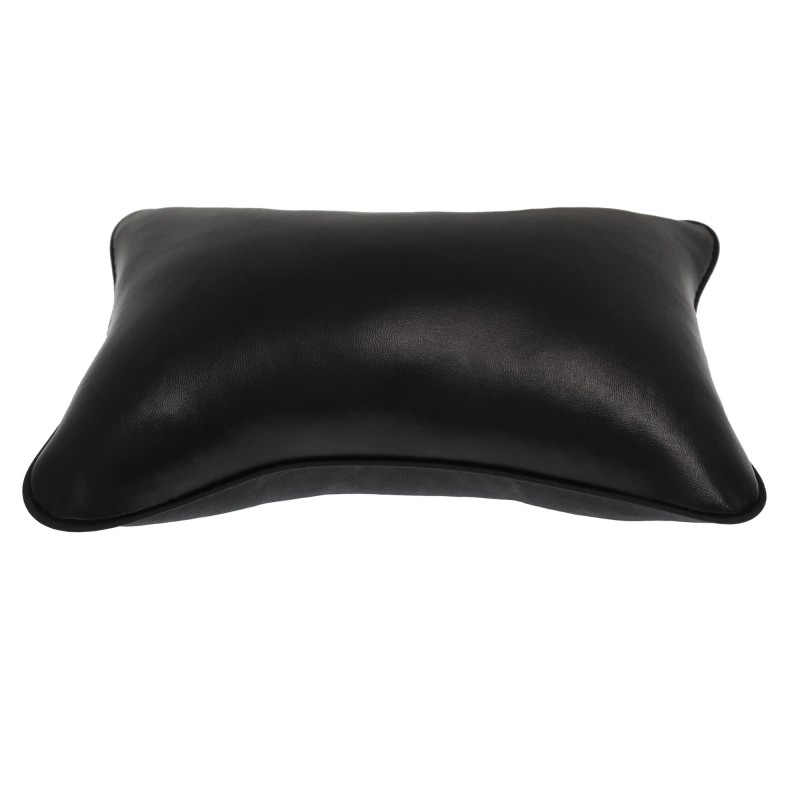 Μαξιλάρι αυχένα για κάθισμα αυτοκινήτου μαύρο από PU δέρμα LA-60 Carsun