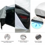 Κουκούλα αυτοκινήτου Tesla Model 3 (2017-2021) αδιάβροχη με λάστιχο, ιμάντα και φερμουάρ A52-19-T-3 NOVSIGHT
