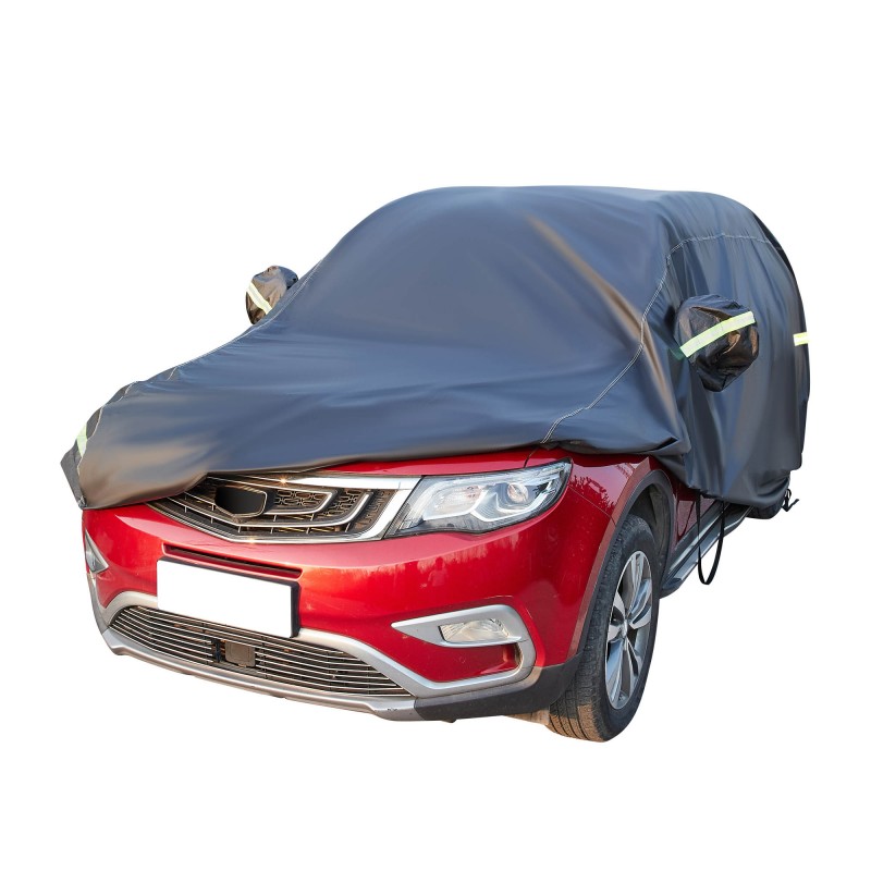 Κουκούλα αυτοκινήτου SUV αδιάβροχη με λάστιχο και ιμάντα medium 455 x 185 x 170cm A52-23-Y-M NOVSIGHT