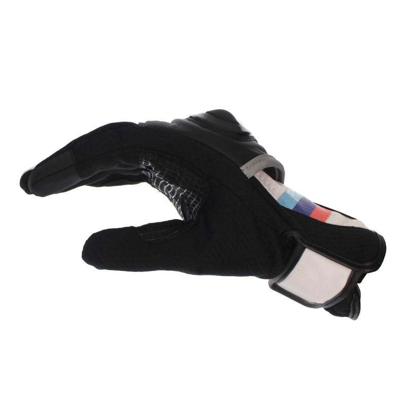 Αδιάβροχα καλοκαιρινά γάντια μηχανής με προστασία στις αρθρώσεις Large μπλε Motowolf MDL0308