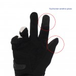 Αδιάβροχα καλοκαιρινά γάντια μηχανής με προστασία στις αρθρώσεις XXL μπλε Motowolf MDL0308