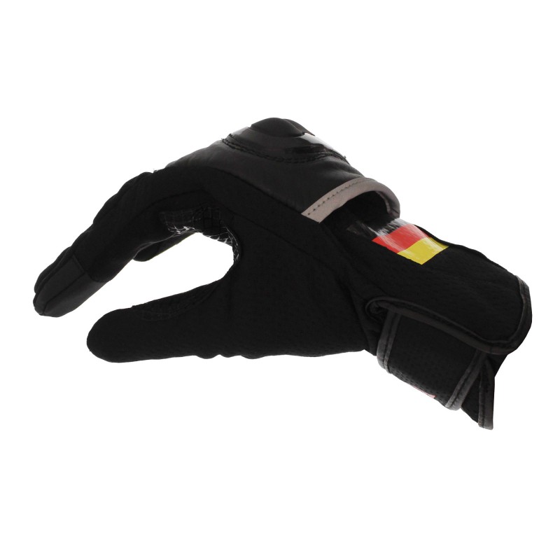 Αδιάβροχα καλοκαιρινά γάντια μηχανής με προστασία στις αρθρώσεις Large κίτρινο Motowolf MDL0308