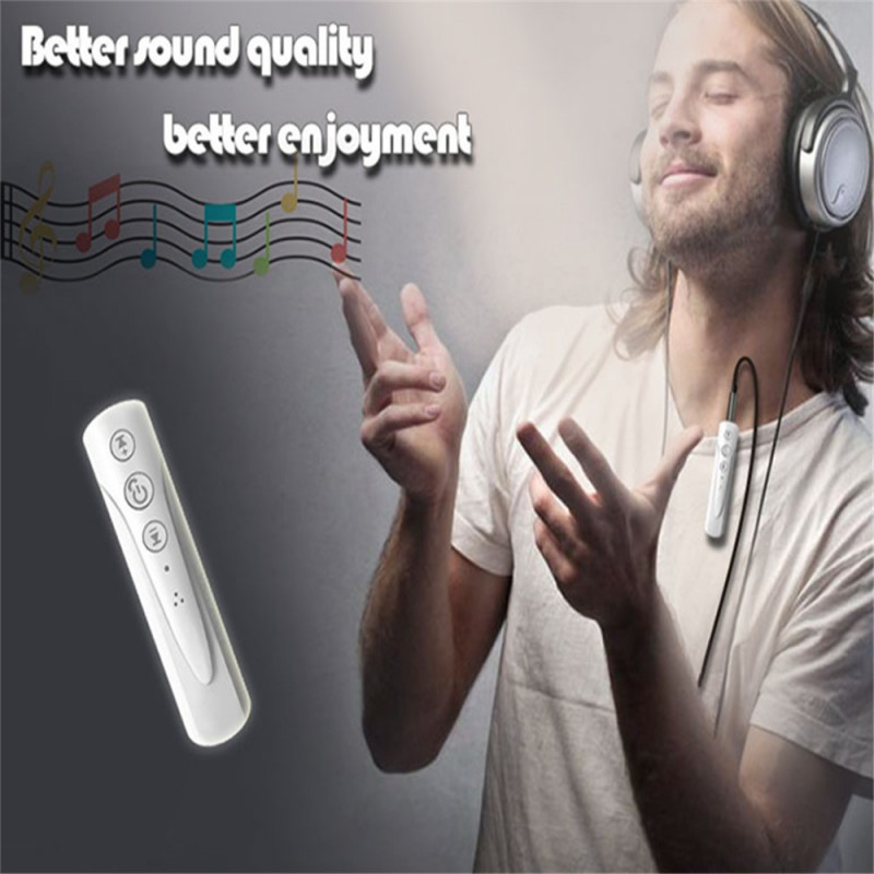 Bluetooth Receiver 3.5mm Jack λευκό OEM