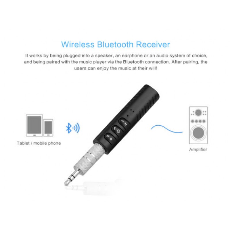 Bluetooth Receiver 3.5mm Jack γαλάζιο OEM Car Audio ee3359