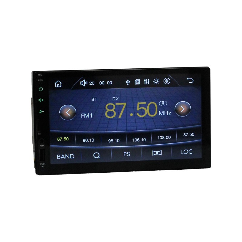 Ηχοσύστημα αυτοκινήτου 2DIN με οθόνη αφής 7'' HD 12V USB/AUX/FM/SD και τηλεχειριστήριο OEM