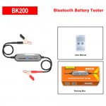 Διαγνωστικό μπαταριών 12V/24V Bluetooth για Android και iOS ασημί BK200 Konnwei