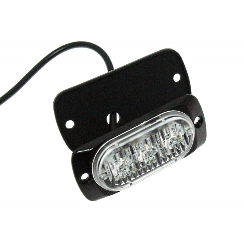 Φανάρι LED λευκό με διαφορετικές λειτουργίες 12V/24V 3 SMD IP66 OEM