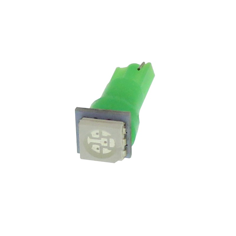 T5 LED 1 SMD 5050 12V 0.2W πράσινο 1 τεμάχιο ΟΕΜ