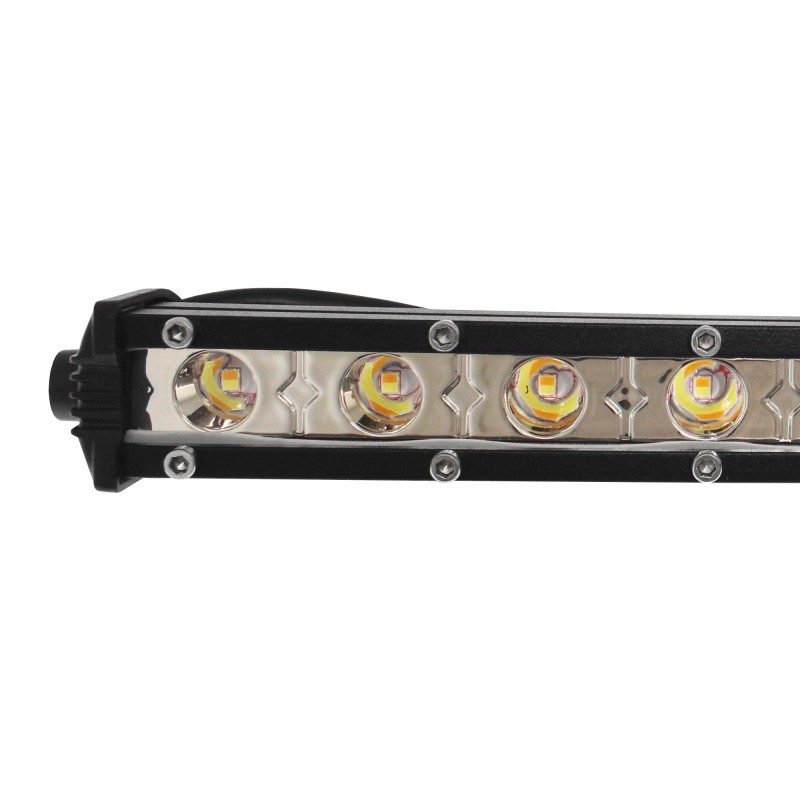 Αδιάβροχος προβολέας LED μπάρα διασποράς 65cm 72W 24 SMD 12V/24V 6480LM ψυχρό λευκό και πορτοκαλί IP68 DE-3072 ROLINGER
