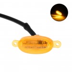 Σετ LED βοηθητικά φώτα 6 τεμαχίων 12V 4 SMD IP65 πορτοκαλί για αυτοκίνητο και μοτοσυκλέτα ΟΕΜ