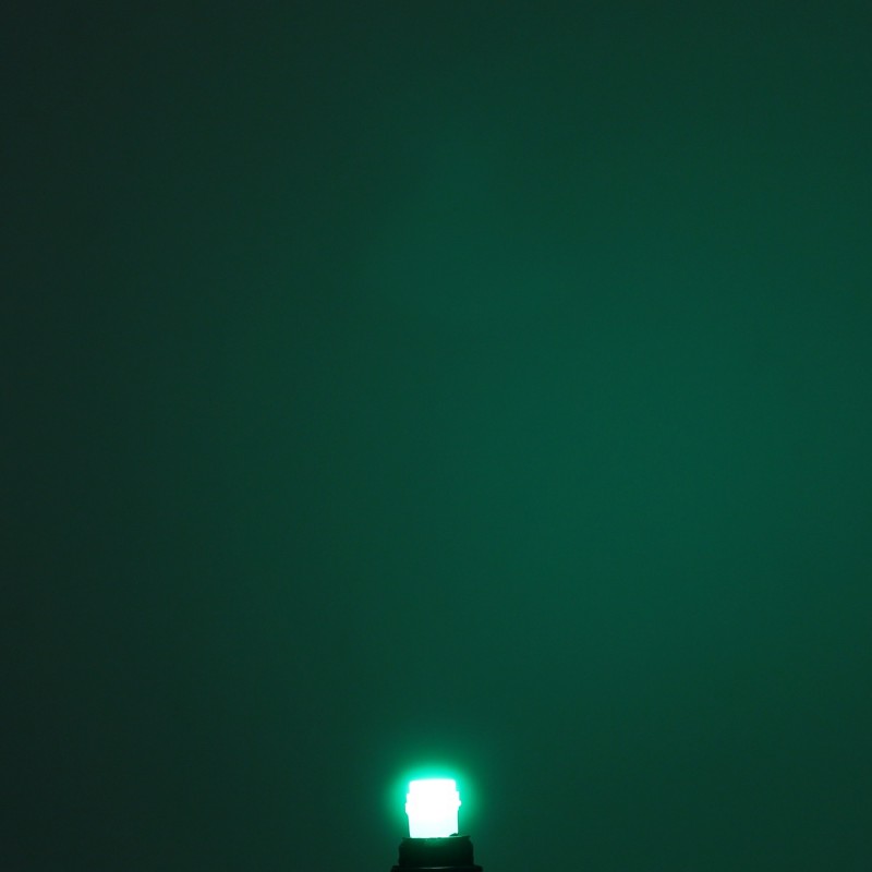 T10 Κεραμική LED 1 COB 12V πράσινο 1 τεμ. OEM