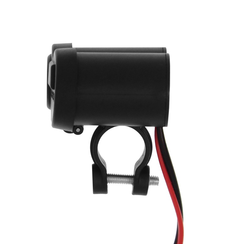 Αδιάβροχος φορτιστής με θύρα USB και αναπτήρα για μοτοσυκλέτα OEM Πρίζες ee3753