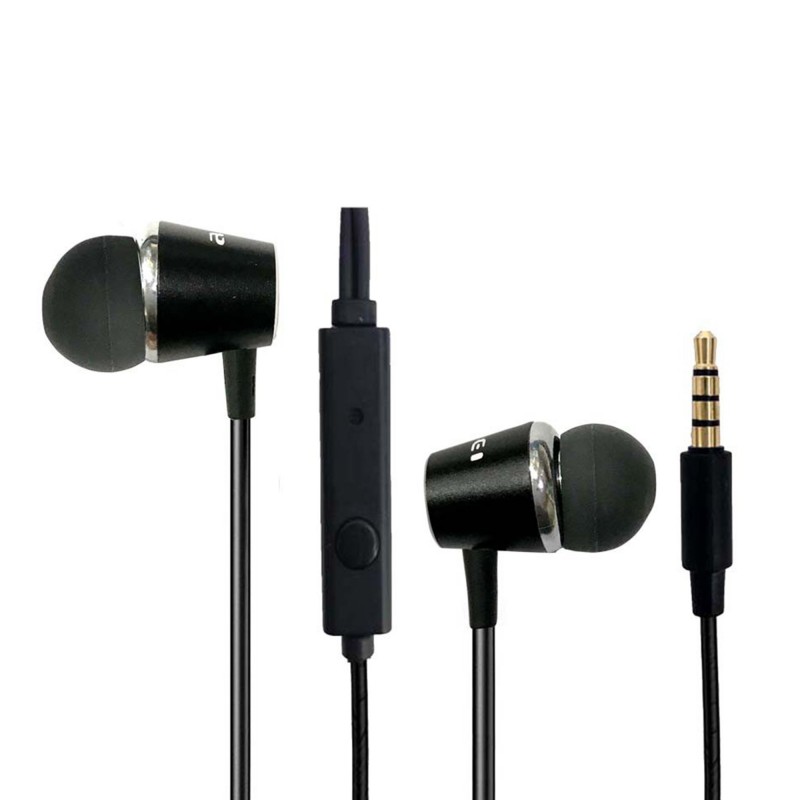 Ακουστικά handsfree 3.5mm jack μαύρα PC-2 Awei
