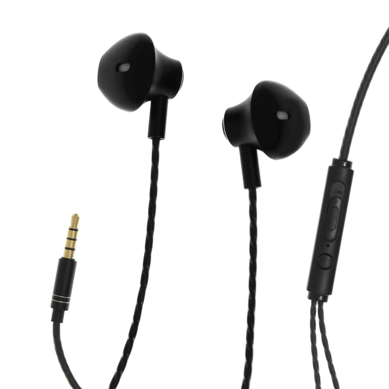 Ακουστικά handsfree 3.5mm Jack μαύρα RM-711 REMAX