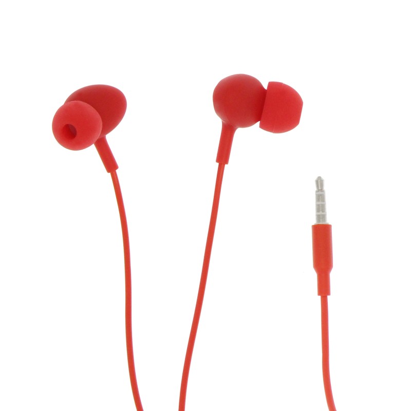 Ακουστικά handsfree 3.5mm Jack κόκκινα XO-S6 XO