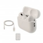 Ασύρματα επαναφορτιζόμενα ακουστικά Bluetooth με θήκη φόρτισης λευκά EW47 Hoco