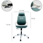Καρέκλα γραφείου πράσινη/άσπρη ELITESON YN-23-046