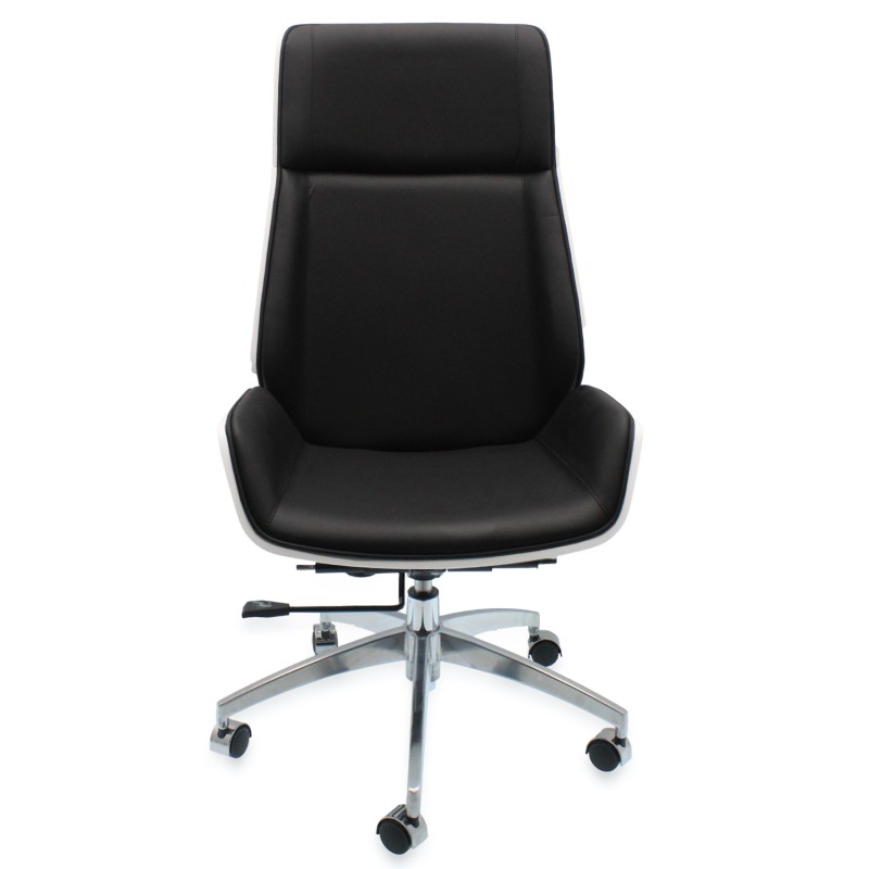 Καρέκλα γραφείου άσπρη/μαύρη ELITESON YN-CH-010A