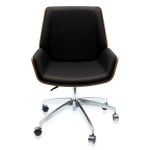 Καρέκλα γραφείου καφέ/μαύρη ELITESON YN-CH-010B