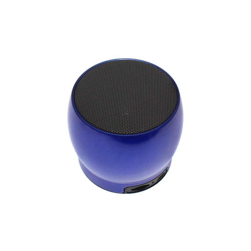 Ασύρματο Bluetooth φορητό ηχείο 5W με ραδιόφωνο και θύρα SD/TF μπλε YT-568 TREQA