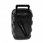 Ασύρματο Bluetooth φορητό ηχείο και karaoke USB με μικρόφωνο και XLR υποδοχή Kimiso KMS-3382