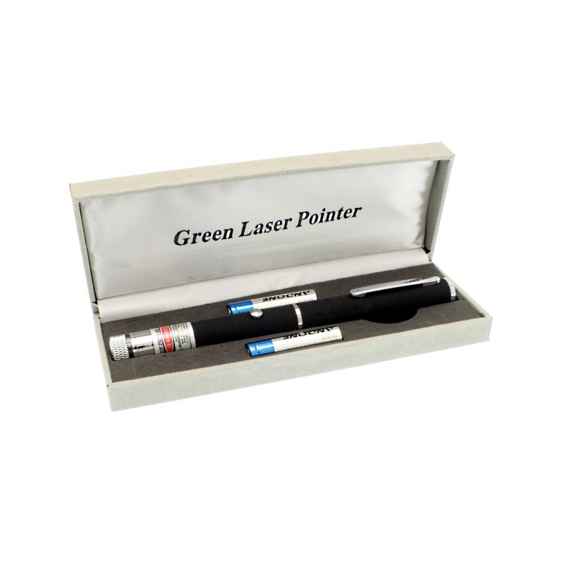 Laser Pointer 1000mW πράσινο με κεφαλή για εναλλακτικά σχέδια OEM