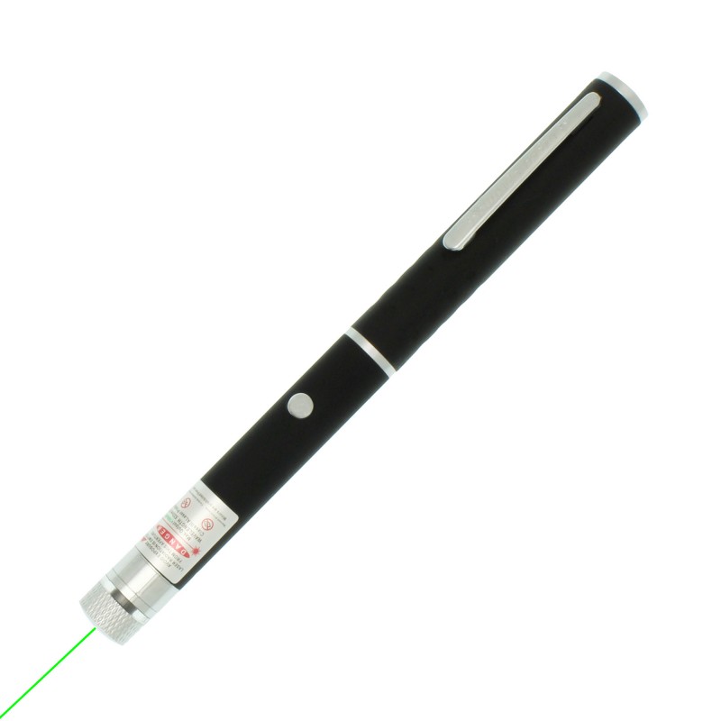 Laser Pointer 100mW πράσινο με κεφαλή για εναλλακτικά σχέδια OEM