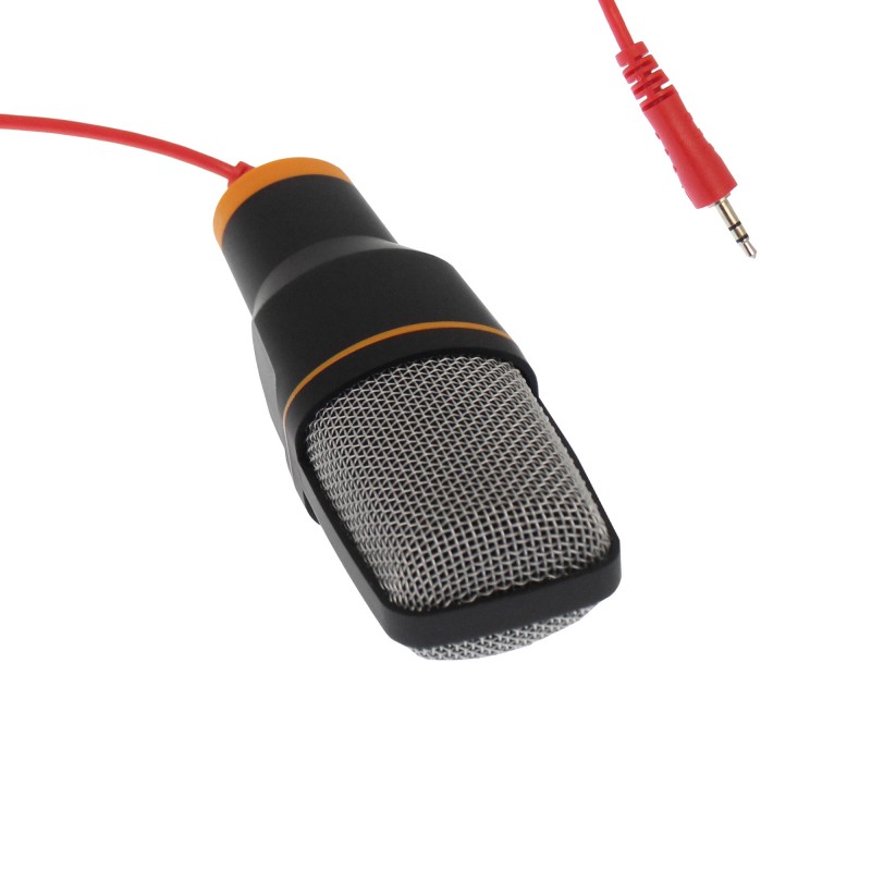 Πυκνωτικό μικρόφωνο με βάση αράχνη, pop φίλτρο, τρίποδο και 3.5mm jack υποδοχή QY-K222 Andowl