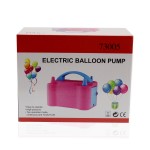 Φορητή ηλεκτρική τρόμπα για μπαλόνια 220V 600W ροζ 73005