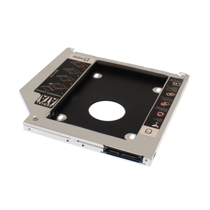 Θήκη δεύτερου σκληρού δίσκου MACBOOK Sata HDD Caddy 9.5mm για CD/DVD-ROM OEM Περιφερειακά Η/Υ ee3418