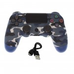 Ασύρματο χειριστήριο PS4 Doubleshock 4 camouflage μπλε OEM