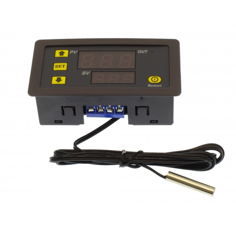  Ψηφιακός LCD θερμοστάτης θερμοκρασίας AC 110V-220V 10A W3230