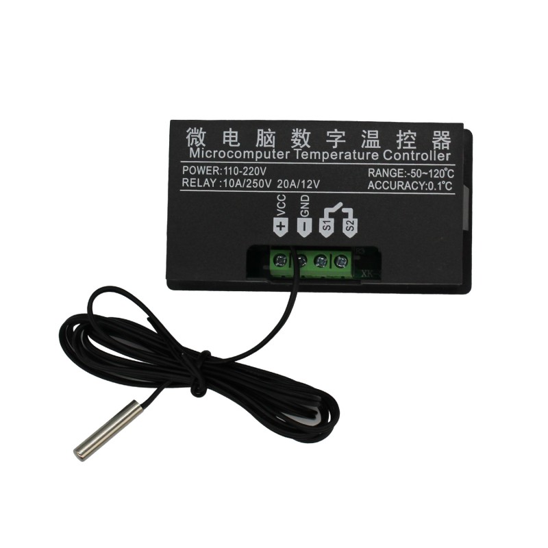  Ψηφιακός LCD θερμοστάτης θερμοκρασίας AC 110V-220V 10A W3230