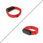 Smart Watch sport Bluetooth με βάση φόρτισης USB και λουράκι σιλικόνης κοραλί Q-T188 Andowl 
