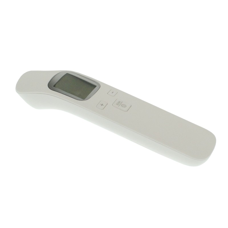 Ψηφιακό θερμόμετρο υπέρυθρων μετώπου και αντικειμένων χωρίς επαφή λευκό GP-100 ΟΕΜ