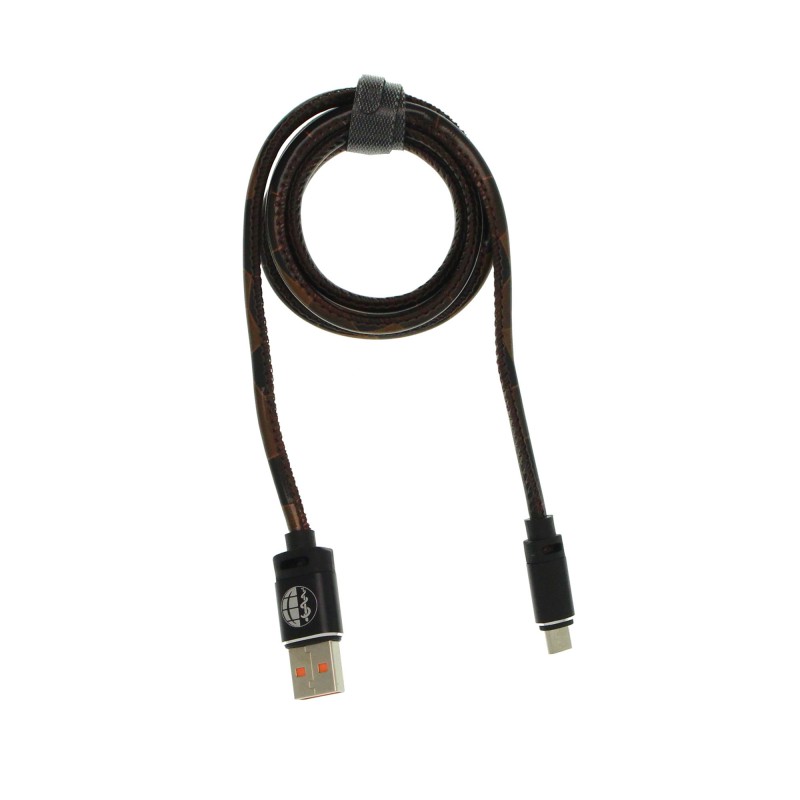 Kαλώδιο USB σε Micro USB 5A γρήγορης φόρτισης και μεταφοράς δεδομένων 1m καφέ JSS-111 