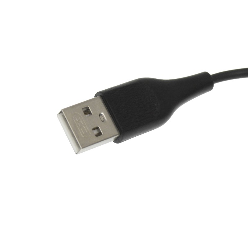 Καλώδιο φόρτισης και μεταφοράς δεδομένων 2.4A USB σε Micro USB 1.20m με εύκαμπτο βραχίονα στήριξης μαύρο XO-NB195 XO