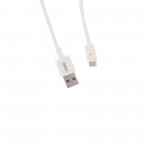 Καλώδιο γρήγορης φόρτισης και μεταφοράς δεδομένων 5A USB σε Type C 2m λευκό RC-183a REMAX