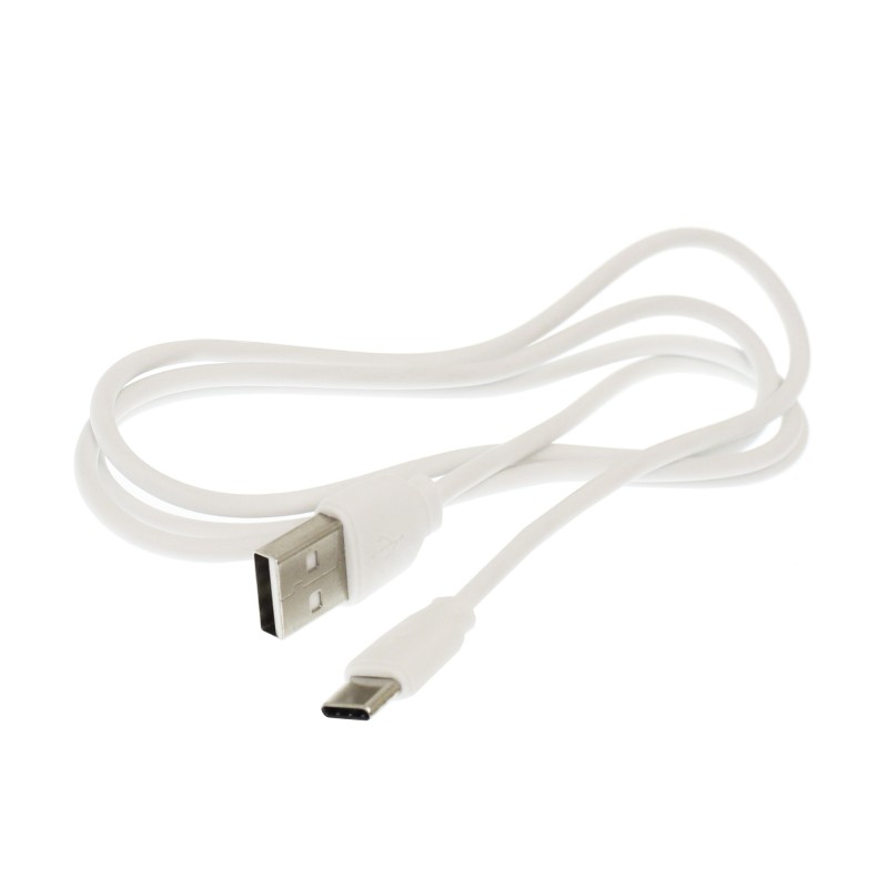 Καλώδιο φόρτισης και μεταφοράς δεδομένων USB σε Type C 1m λευκό RC-134a REMAX