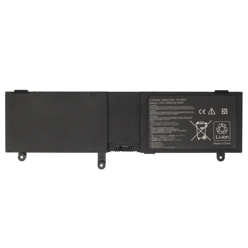 Μπαταρία laptop για Asus ROG C41-N550 15V 4000mAh Li-Polymer OEM