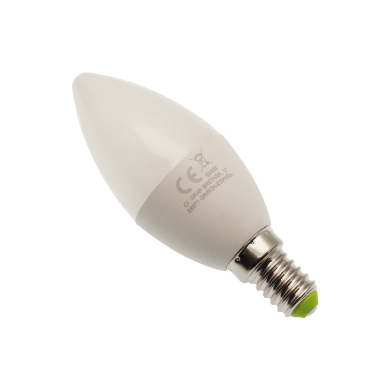 Λάμπες LED E14 5W 220V φυσικό λευκό 4200K 425LM 10 x 3.7cm 2 τεμαχίων ExtraStar