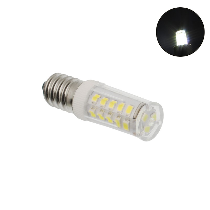 Λάμπα LED E14 33 SMD 5W 220V ψυχρό λευκό 6500K 350LM 5.5 x 2.6cm OEM