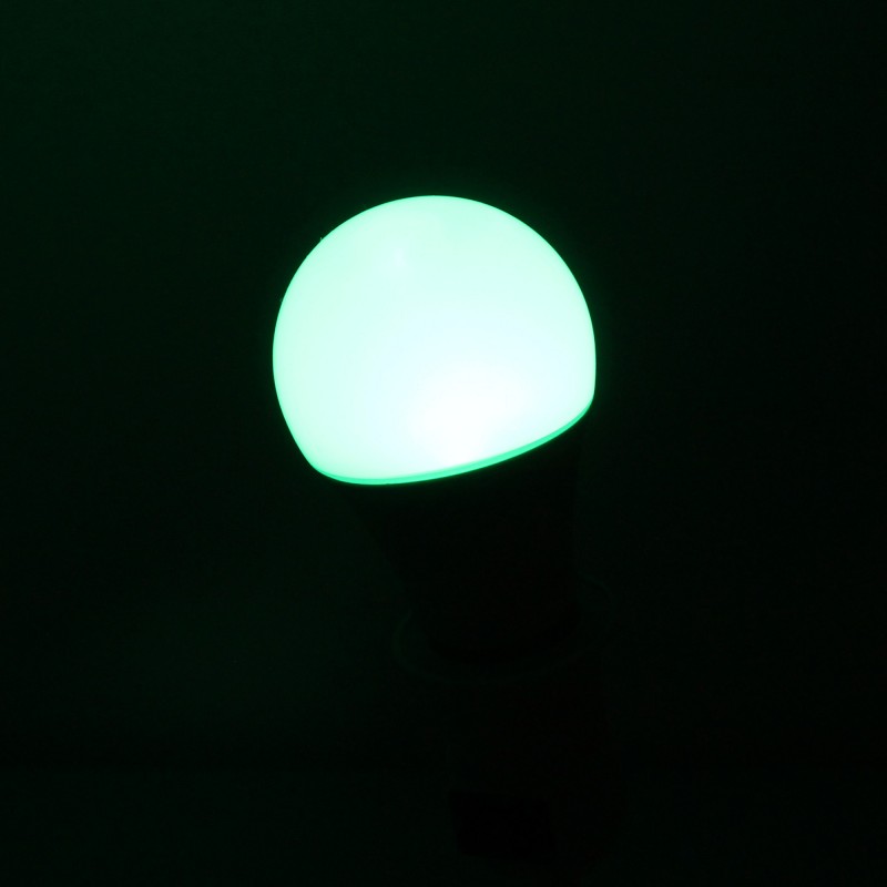 LED Λαμπτήρας Ε27 RGB 7W AC85-265V 50/60Hz με τηλεχειριστήριο ΟΕΜ
