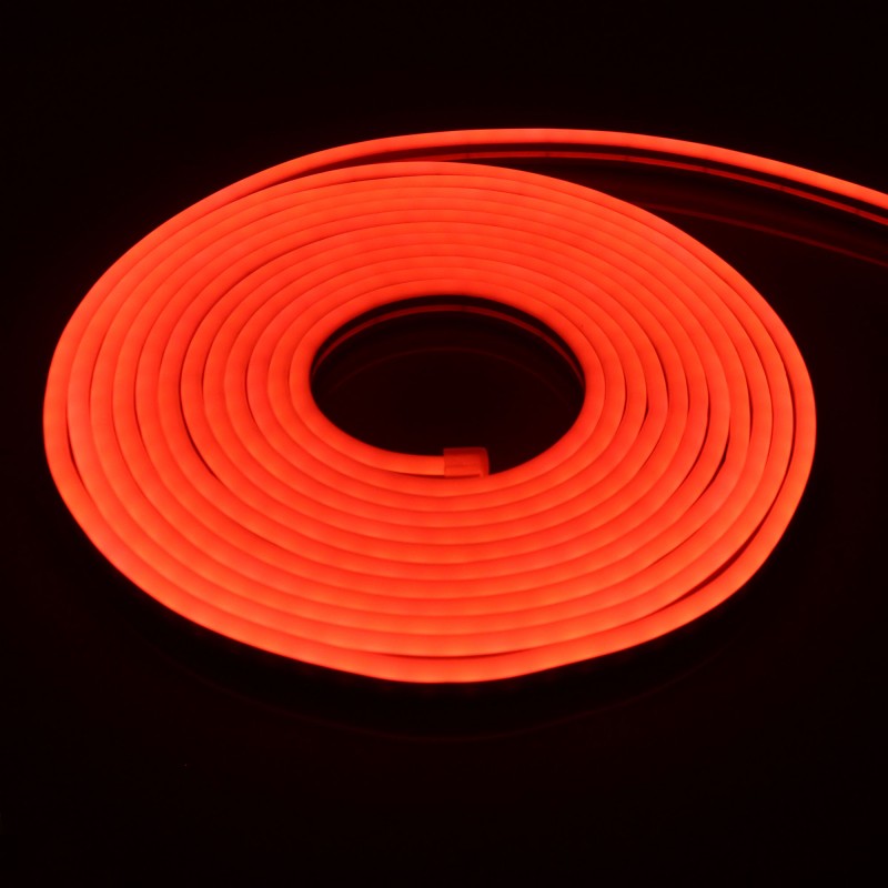 LED ταινία-strip εύκαμπτη φωτιζόμενη Neon 5m 600 SMD 12V κόκκινη αδιάβροχη IP65 ΟΕΜ