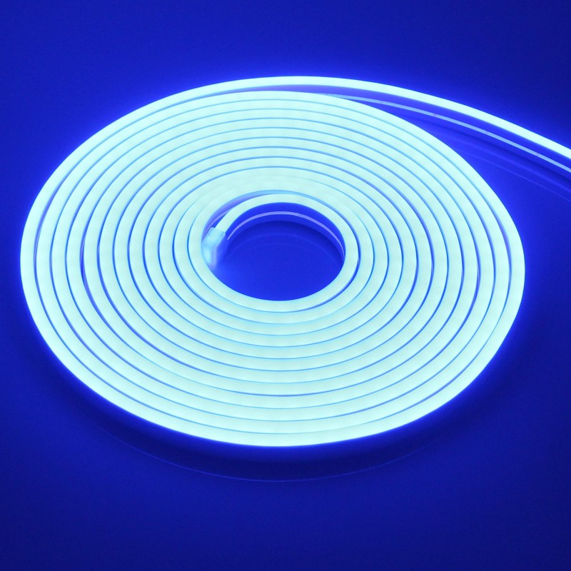LED ταινία-strip εύκαμπτη φωτιζόμενη Neon 5m 600 SMD 12V μπλε αδιάβροχη IP65 ΟΕΜ