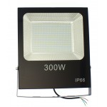 LED αδιάβροχος προβολέας αλουμινίου super slim 300W 220V 400 SMD 27000LM 6500K IP66 OEM