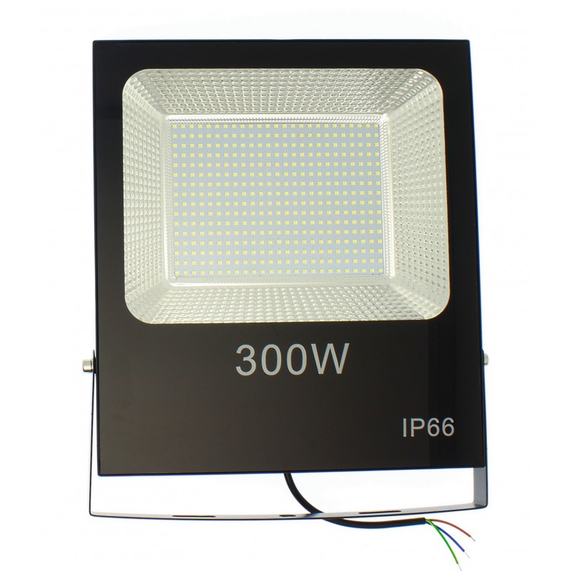 LED αδιάβροχος προβολέας αλουμινίου super slim 300W 220V 400 SMD 27000LM 6500K IP66 OEM